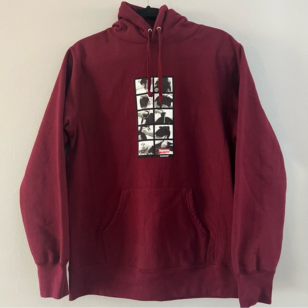 Supreme Sumo Hoodie FW 16. Authenticated.
